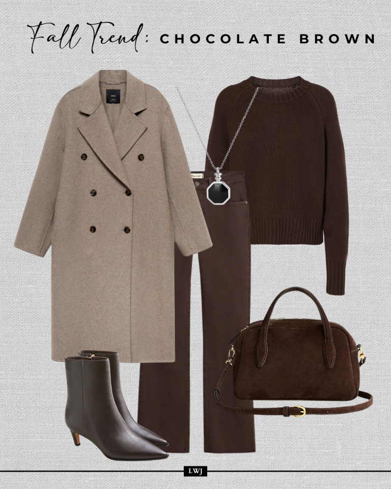 Brown Fall Collection Fall Trend: Styling Chocolate Brown for Fall - LIFE WITH JAZZ